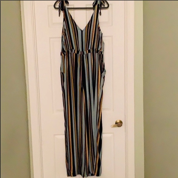 NEW! Xhilaration Striped Bow Tie Shoulder Jumper - Picture 5 of 7